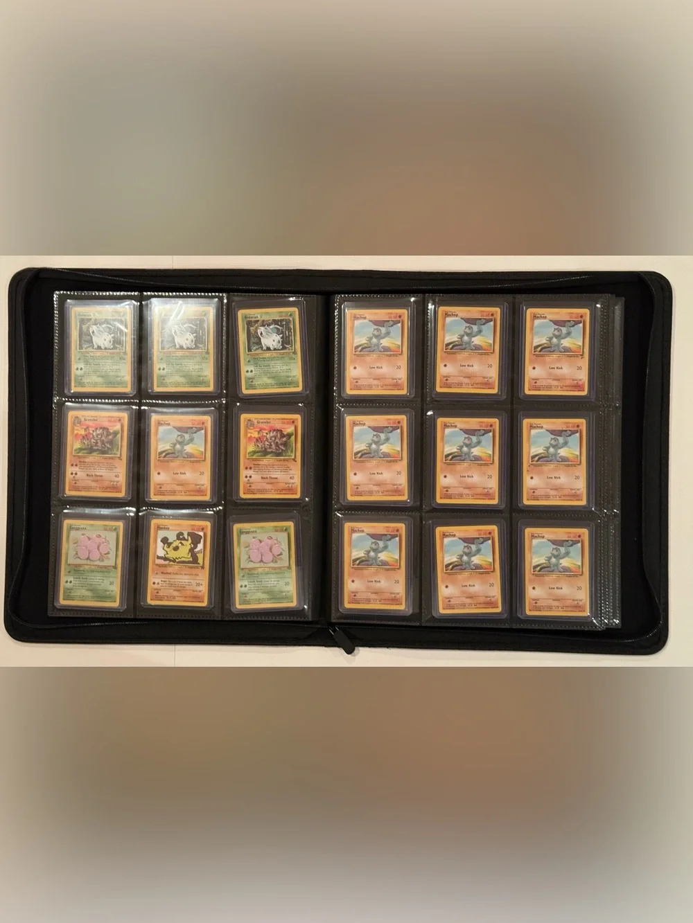 Vintage Pokémon WOTC Binder Collection. What you see is what you get!